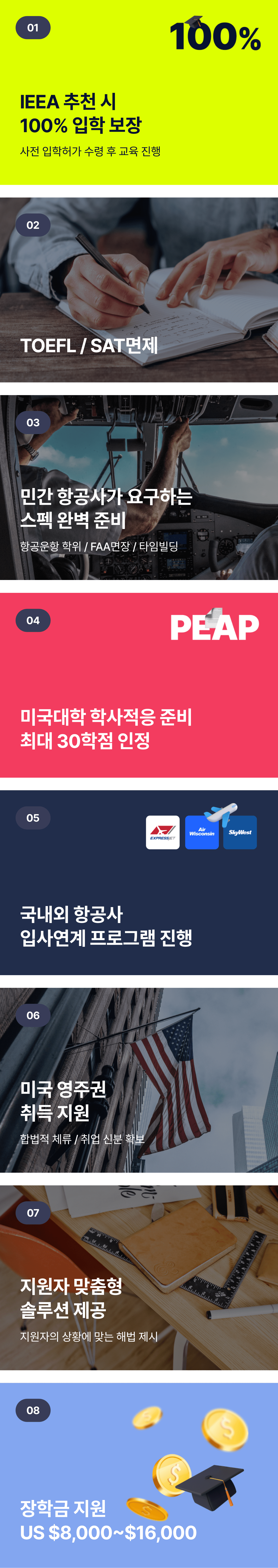 진학 및 진로 내용